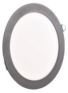 Corp de iluminat LED încastrat RIGEL LED/14W/230V 4000K d. 22 cm negru