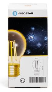 Bec LED dimabil Aigostar FILAMENT G45 E27/4,5W/230V 2700-6500K Wi-Fi