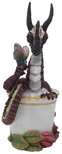 Statueta Dragonel Dragalas in Cescuta - Chocolate Dragon by Stanley Morrison 19cm