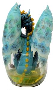Statueta Dragonel Dragalas in pahar - Whisky Stanley Morrison 16cm