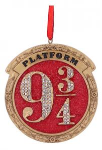 Decoratiune cu agatatoare Harry Potter - Platforma 9 3/4 8.2 cm