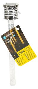 Lampă LED solară Aigostar LED/0,006W/1,2V crom 2700K IP44