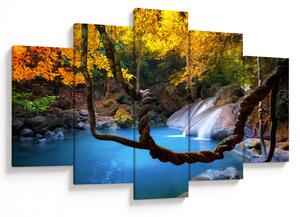 Tablou - Cascade din Asia (150x105 cm)