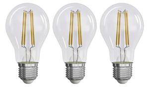SET 3x bec LED FILAMENT A60 E27/5W/230V 2700K