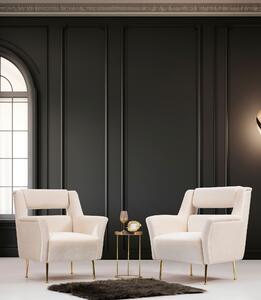 Atelier Del Sofa, Fotoliu Fatima crem 79/76/93 cm