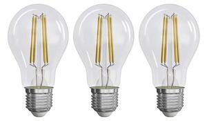 SET 3x bec LED FILAMENT A60 E27/3,8W/230V 2700K clasă energetică A