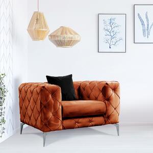 Atelier Del Sofa, Fotoliu Feray portocaliu 108/90/70 cm