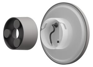 Aplică LED de exterior PIATTA LED/9W/230V 3000/4000/6000K IP44 gri