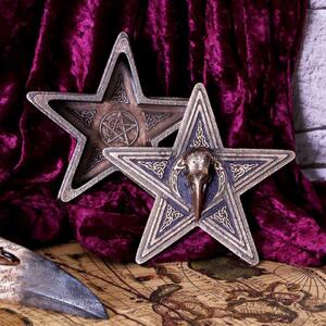 Cutie bijuterii Pentagram Raven 16.5 cm