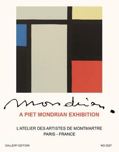 Artă imprimată Illustration Special Edition Piet Mondrain Exhibition (No. 3027) - Piet Mondrian, (30 x 40 cm)