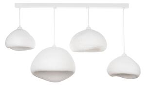 Brilagi - Lampă suspendată WABI SABI 4xE27/40W/230V albă