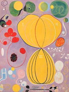 Reproducere The 10 Largest No.7 (Purple Abstract) - Hilma af Klint, (30 x 40 cm)