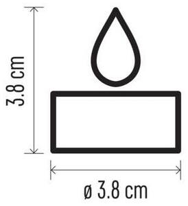 SET 6x LED decorațiune de Crăciun 6xLED/6xCR2032 albă