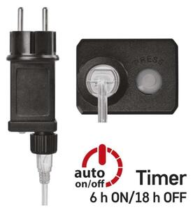 Ghirlandă LED pentru exterior, 40 LED / 9 m, IP44, alb rece