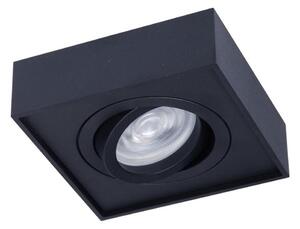Spot încastrat NUSA 1xGU5,3-MR16/50W/12V negru pătrat