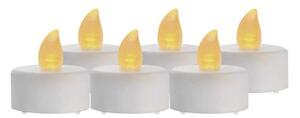 SET 6x LED decorațiune de Crăciun 6xLED/6xCR2032 albă