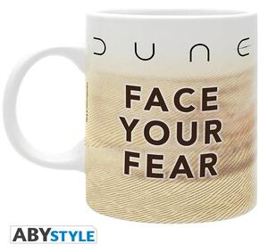Cana ceramica Dune - Face your fears 12 cm, 320 ml