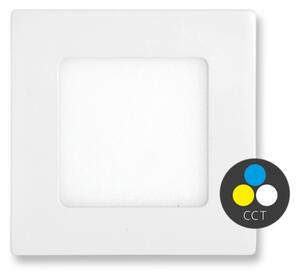 Corp de iluminat LED încastrat Ecolite LED-WSQ-CCT/6W/BI RAFA LED/6W/230V IP44 alb