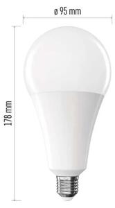 Bec LED A95 E27/28W/230V 2700K