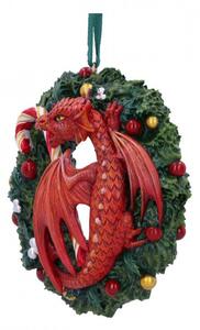 Decoratiune cu agatatoare dragonel Sweet Tooth - Anne Stokes 9cm