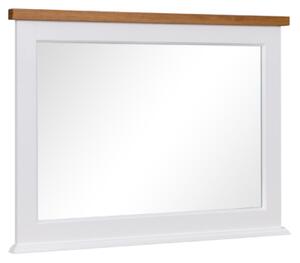Oglinda GALON, 97,5x73x4,5, alb/stejar, GAL P05