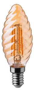 Bec LED FILAMENT AMBER E14/4W/230V 2200K