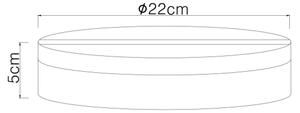 Plafonieră LED Globo 12387-18W MATTHEW LED/12W/230V alb