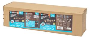 Corp de iluminat LED solar de Crăciun Aigostar LED/0,054W/1,2V 1m IP65 alb rece
