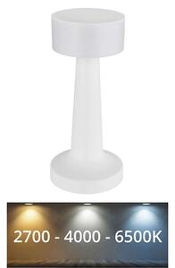 Globo 58447W - Lampă de birou LED tactilă reglabilă ANGELIKA LED/1W/3,7V albă