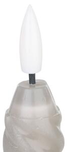 SET 2x lumânare LED Eglo 422228 ANDRAFIABE LED/1xAAA 25 cm gri