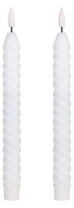 SET 2x lumânare LED Eglo 422226 ANDRAFIABE LED/1xAAA 25 cm alb