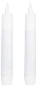 SET 2x lumânare LED Eglo 422218 ANTANABE LED/1xAAA 15 cm alb