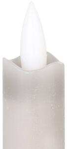 SET 2x lumânare LED Eglo 422223 ANTANABE LED/1xAAA 15 cm gri