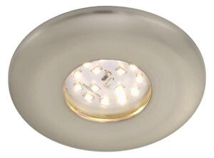 Corp de iluminat LED încastrat pentru baie Briloner 7227-012 LED/5W/230V IP65 crom mat