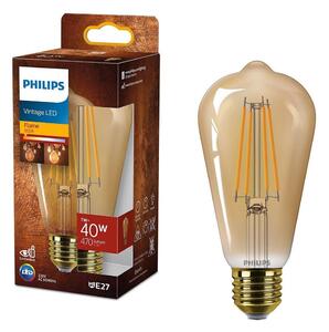 Bec LED VINTAGE Philips ST64 E27/7W/230V 1800K