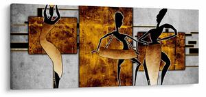 Tablou - Motiv cultura africană (120x50 cm)