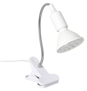 Lampă flexibilă de masă cu clemă PLANTY 1xE27/30W/230V alb