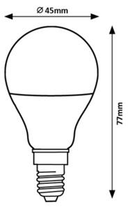 Bec LED Rabalux 79066 G45 E14/5W/230V 3000K