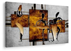 Tablou - Motiv cultura africană (90x60 cm)