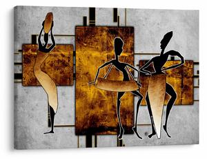 Tablou - Motiv cultura africană (70x50 cm)