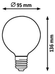 Bec LED Rabalux 1598 G95 E27/7,2W/230V 2700K