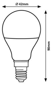 Bec LED Rabalux 79072 G45 E14/9W/230V 4000K