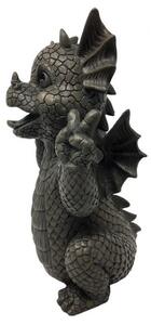 Statueta pentru gradina Dragonel - Pace 27 cm