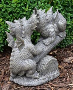 Statueta pentru gradina Dragonei distrandu-se 35 cm