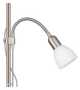 Abajur de rezervă din sticlă pentru lampă de lectură pentru lampadar d. 8 cm alb
