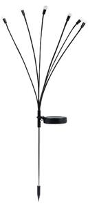 Corp de iluminat LED solar decorativ 6xLED/1,2V 3000K 73 cm 600 mAh IP44
