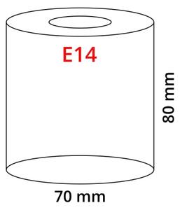 Abajur MY CHOICE E14 diametru 7 cm maro EGLO 90255