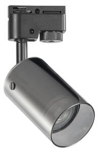 Spot pentru sistem de șină SMOKY 3xGU10/10W/230V negru