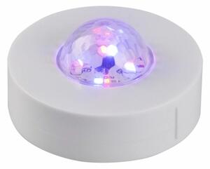 SET 2x corp de iluminat LED RGB decorativ FESTA 3xAAA/4,5V + telecomandă