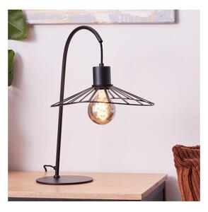 Lampă de masă Brilliant LEIKA 1xE27/52W/230V negru